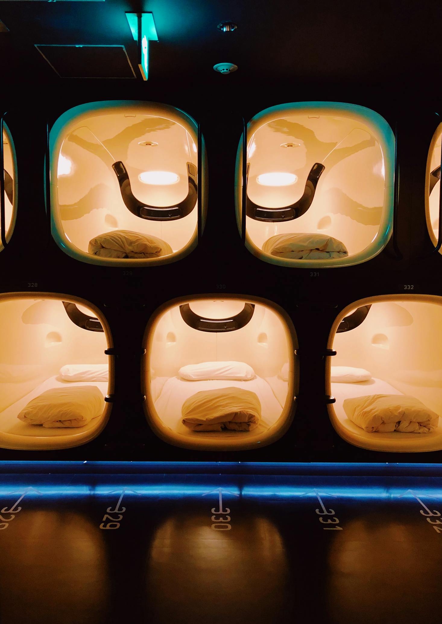 Capsule hotels in Tokyo