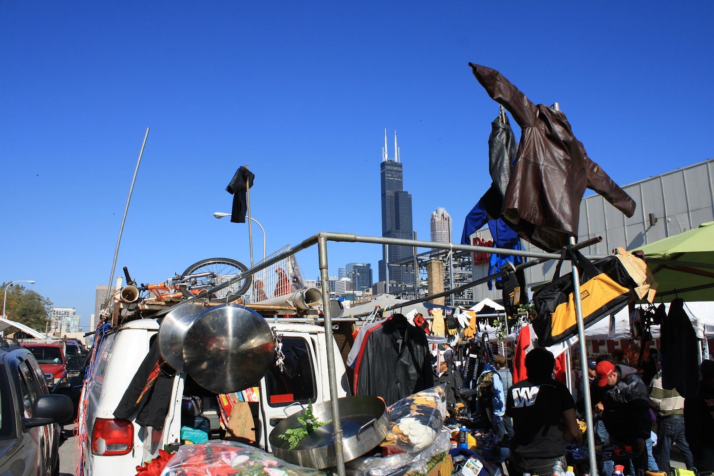 Outdoor markets in Chicago