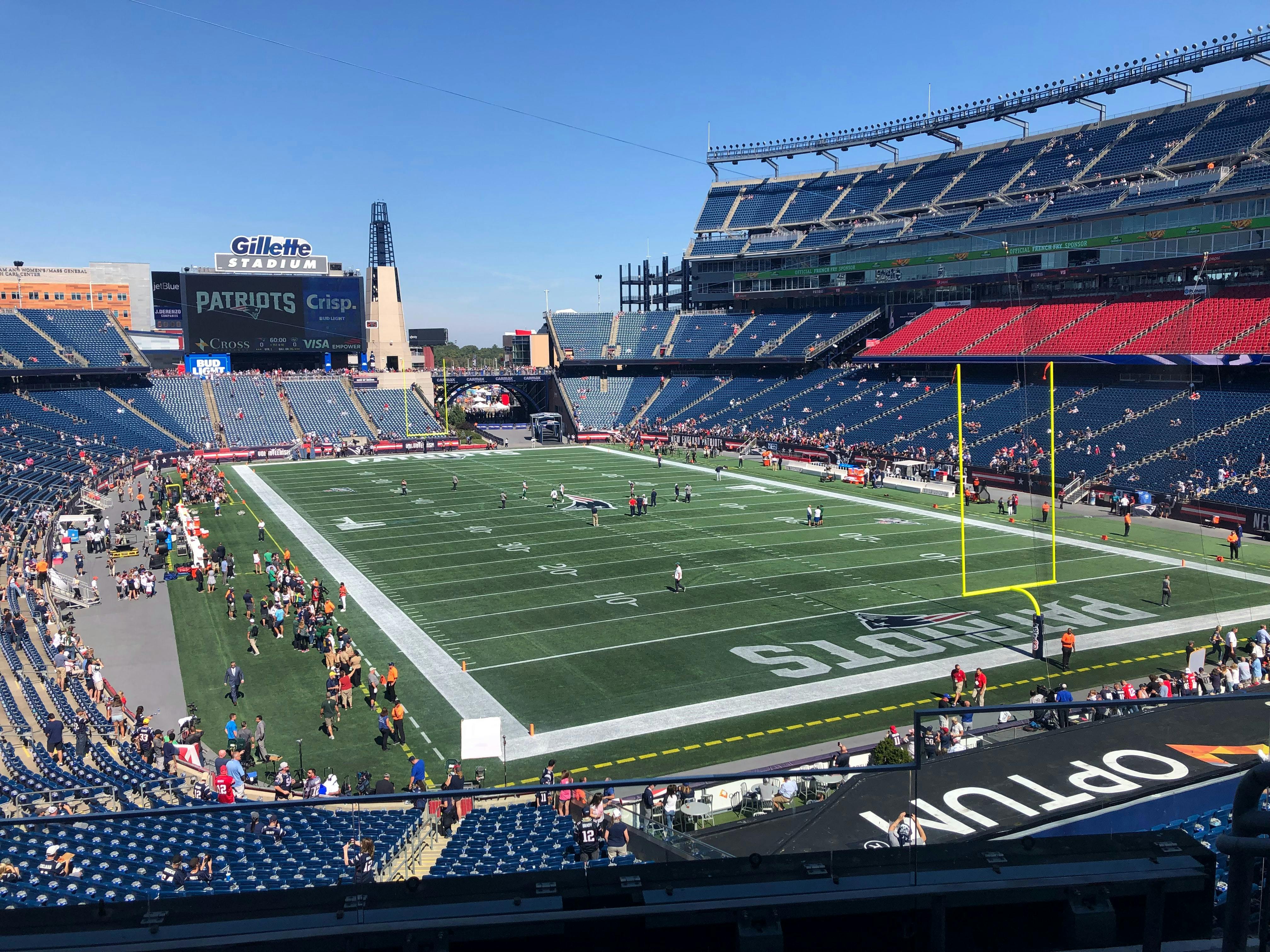 Revolution implement Gillette Stadium clear bag policy