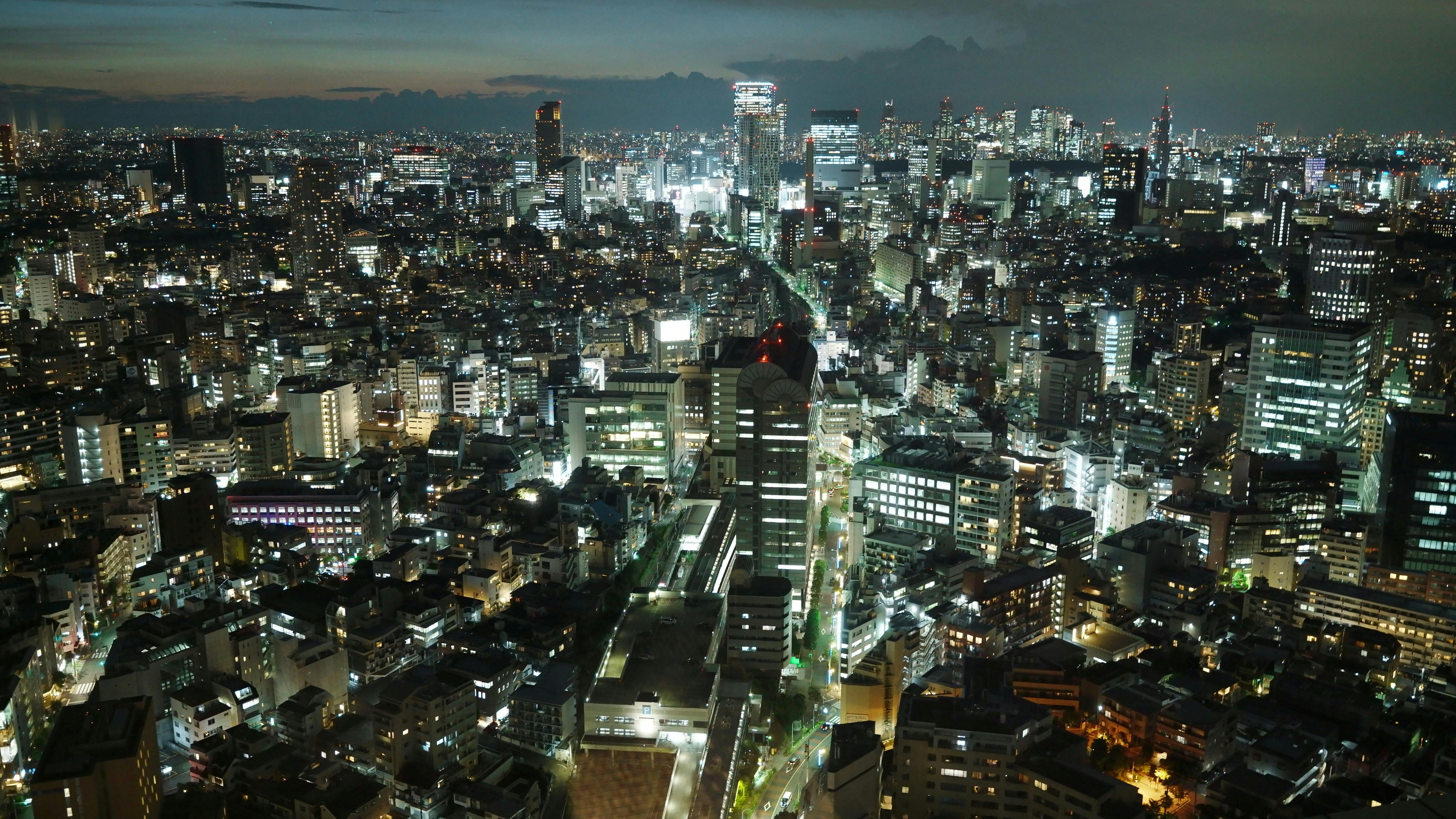 Tokyo, Japan by night