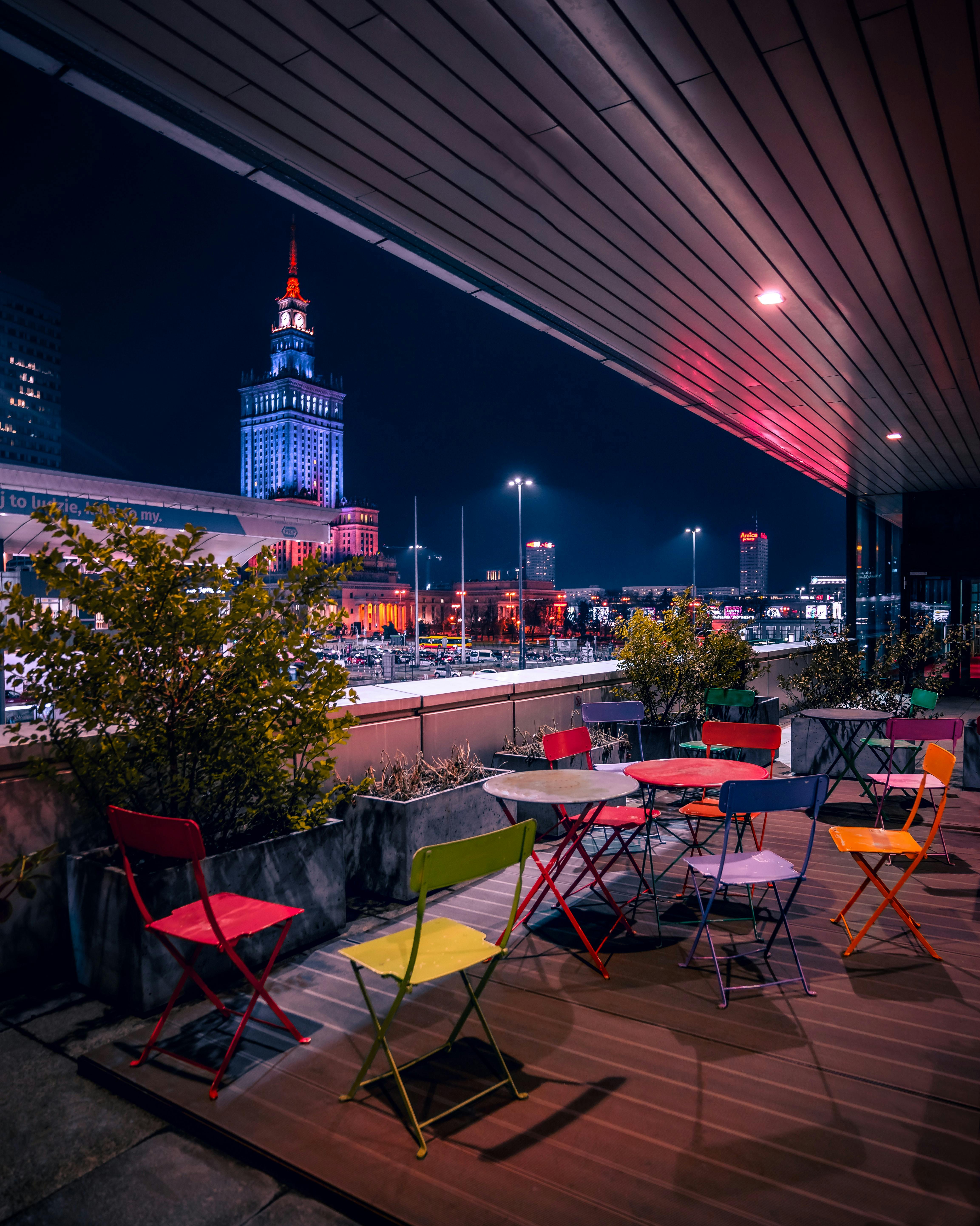 Bars with a view in Warsaw