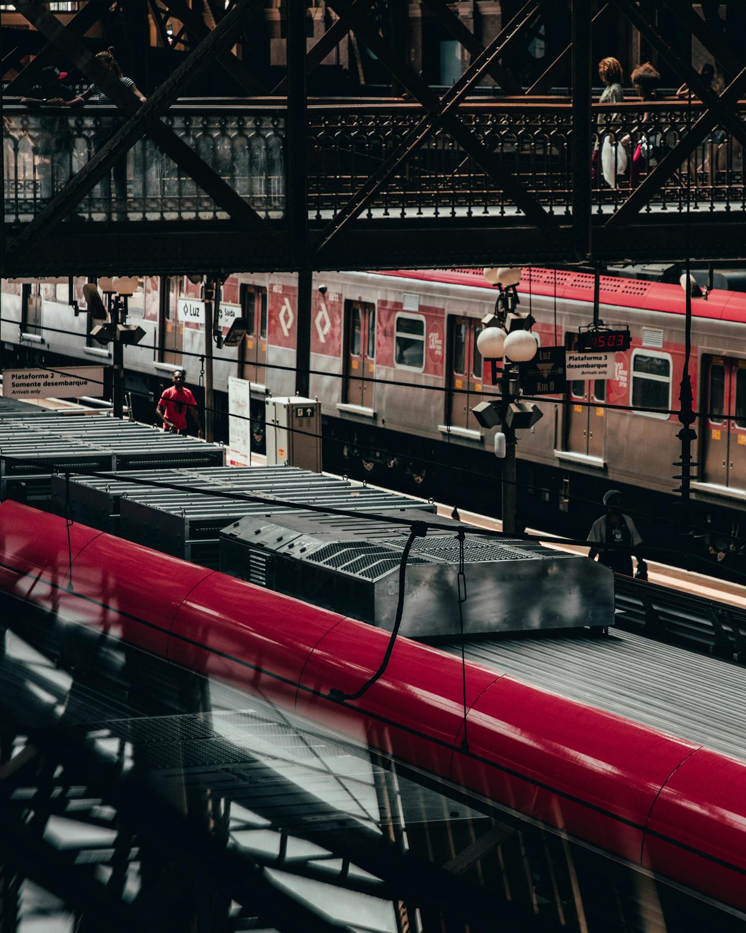 Luz Train Station in Sao Paulo