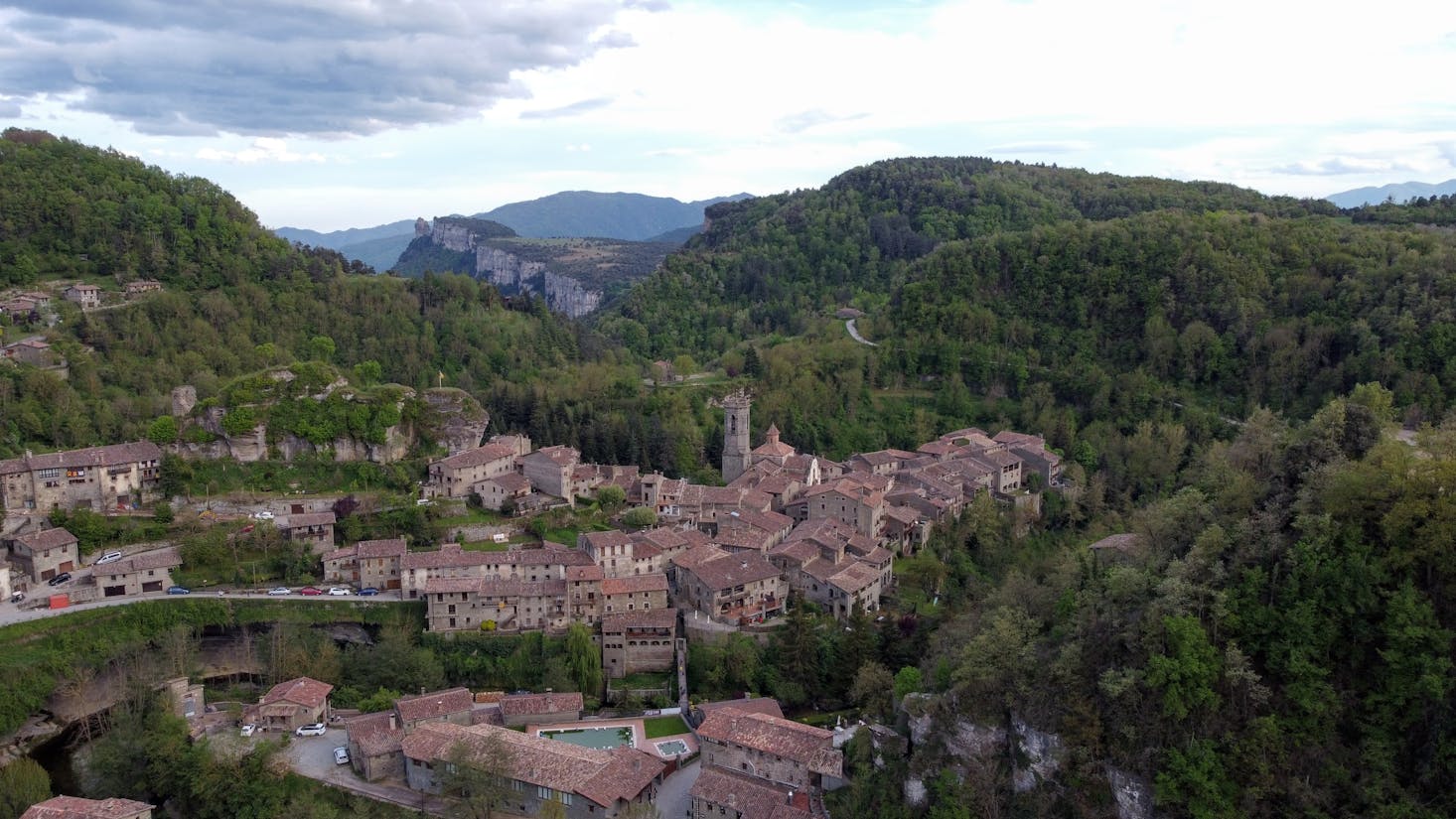 Village near Barcelona