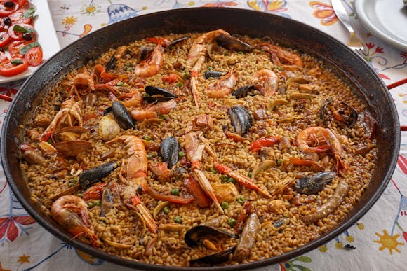 Paella in Valencia, Spain