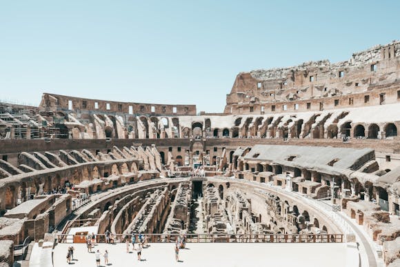 Interior of Colosseum, Rome