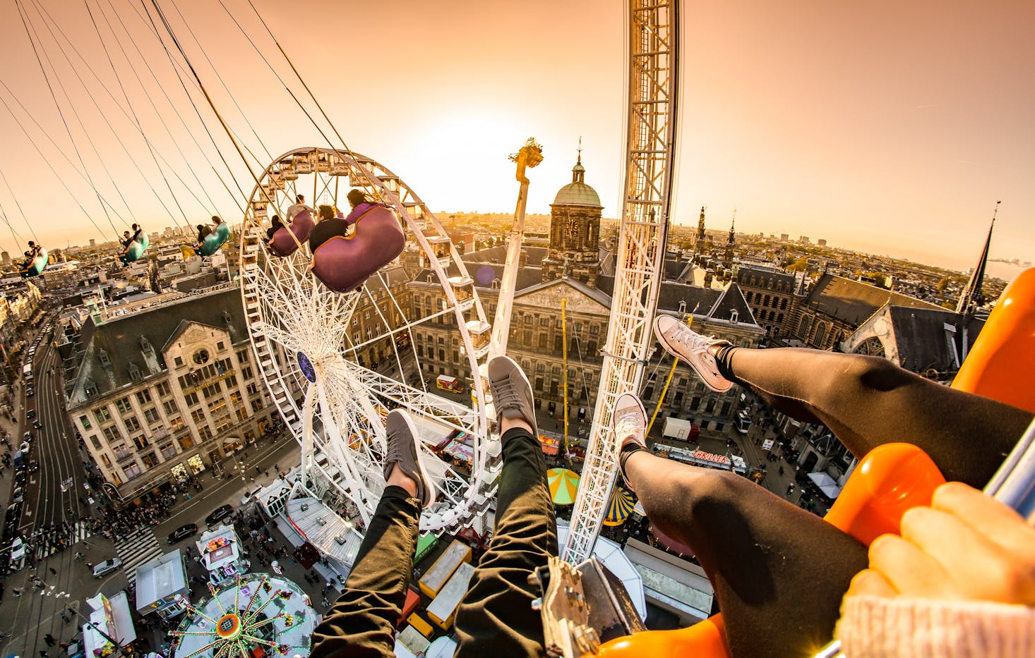 Amusement park in Amsterdam