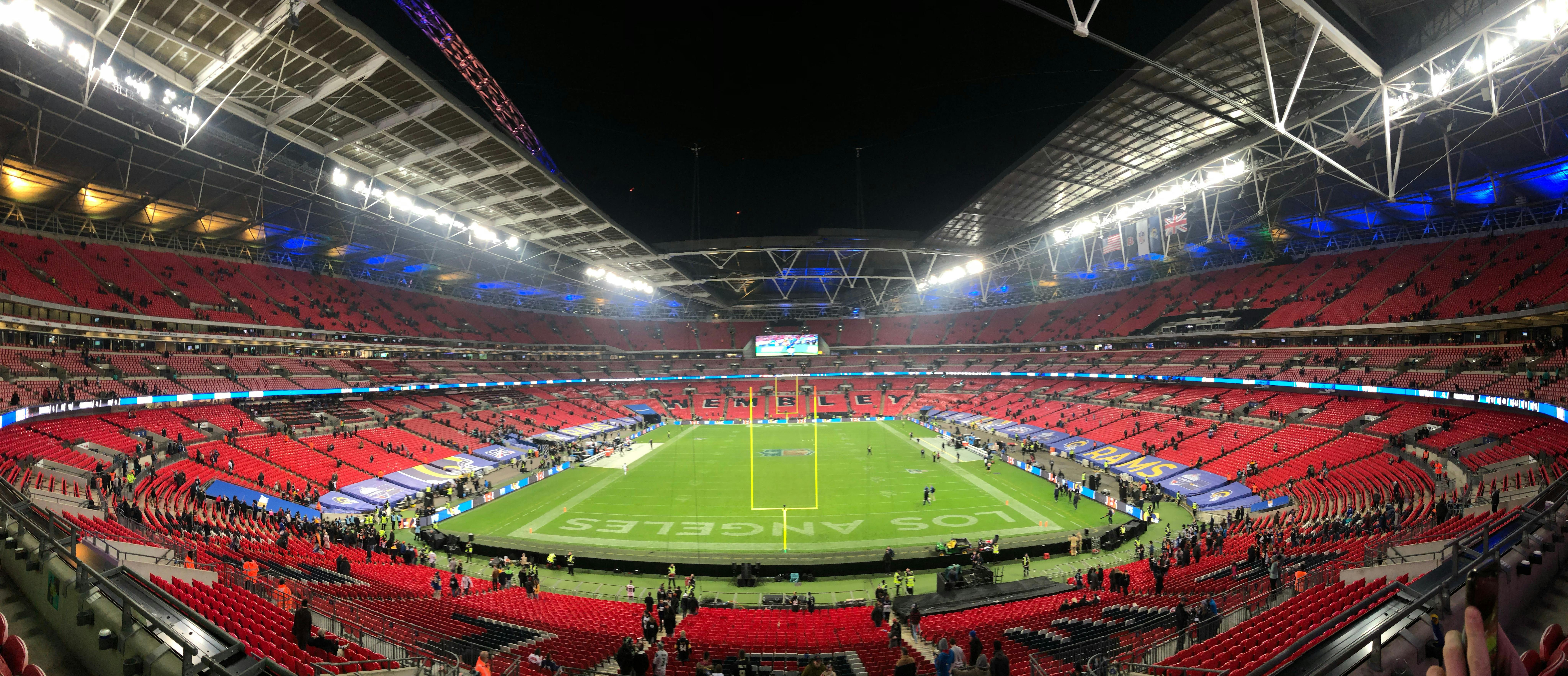 Where is the NFL London game played? Cost, capacity & more to know about  Wembley Stadium