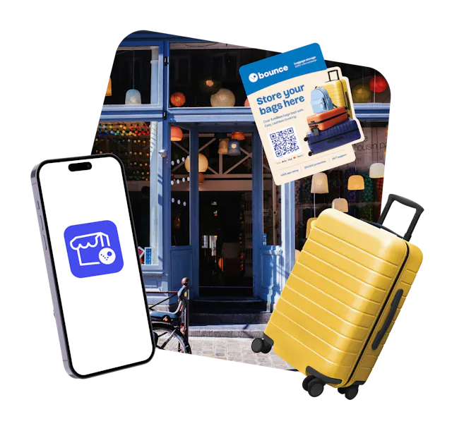 Bounce: Luggage Storage Near Me - Left Luggage & Lockers
