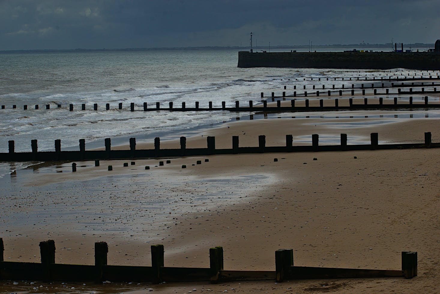 Bridlington Beach near York