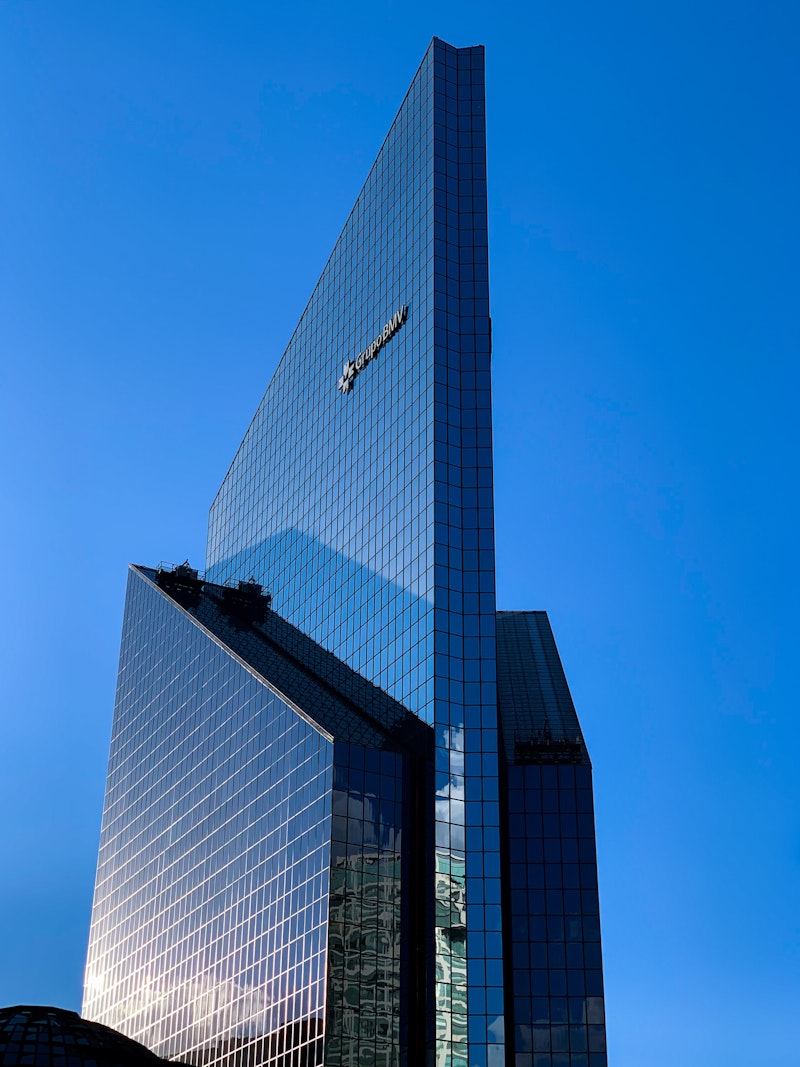 glass office building