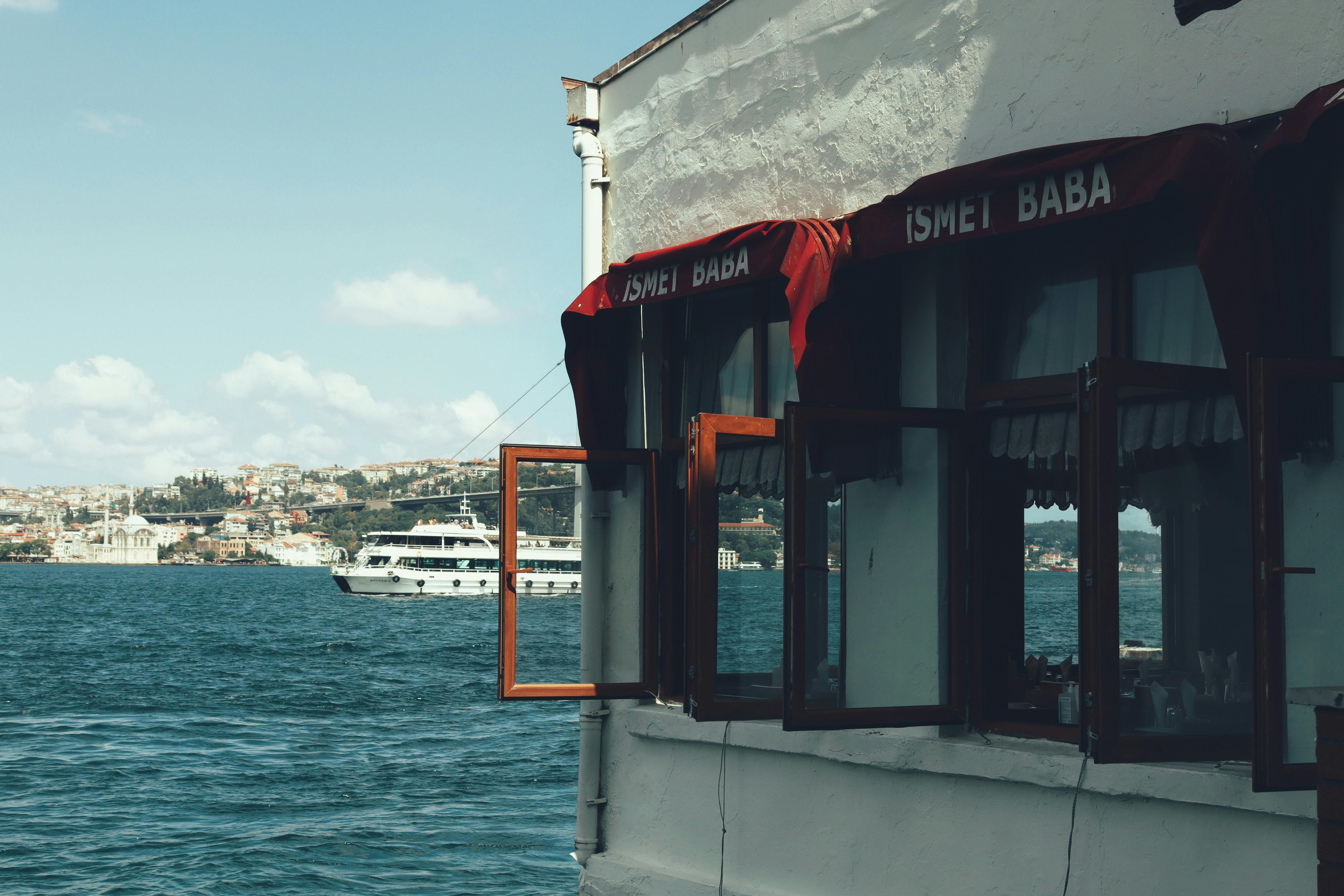 Drinks with a water view in Istanbul