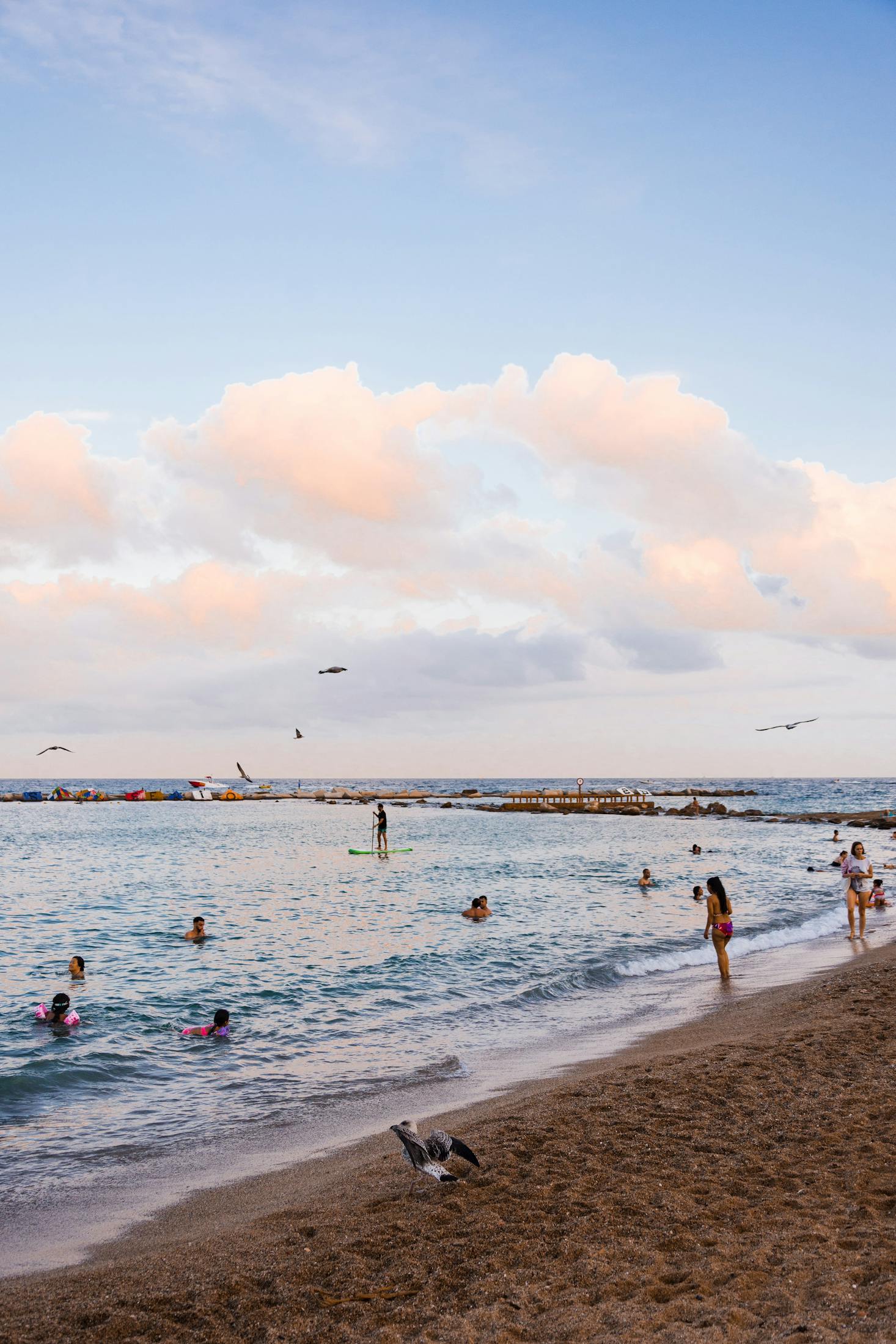 Barceloneta Beach in Barcelona