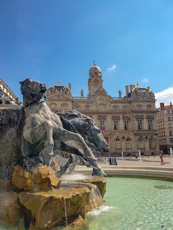 lyon horse fountain