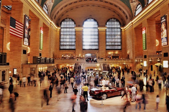 Main hall at Grand Central Station, New York