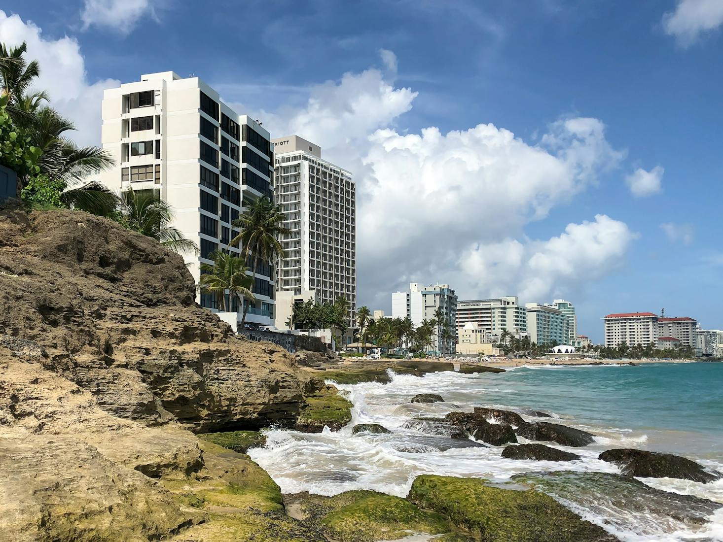 Beach in San Juan, Puerto Rico