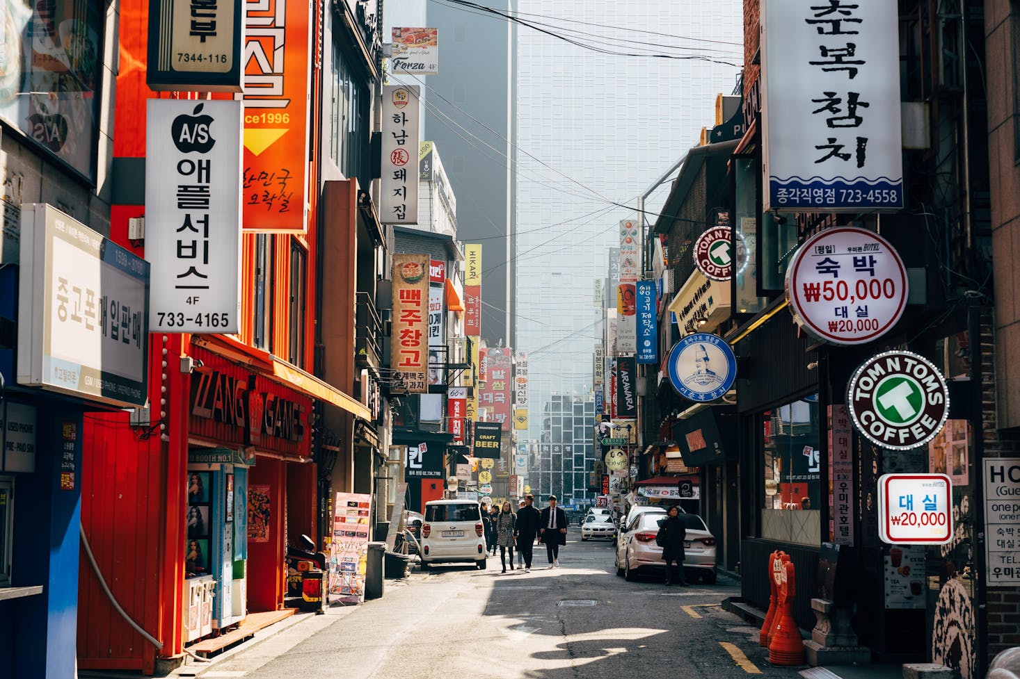 Cheap places to eat in Seoul