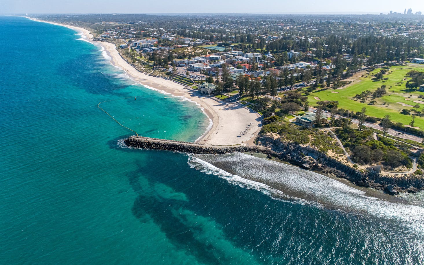 Cottesloe Beach in Perth