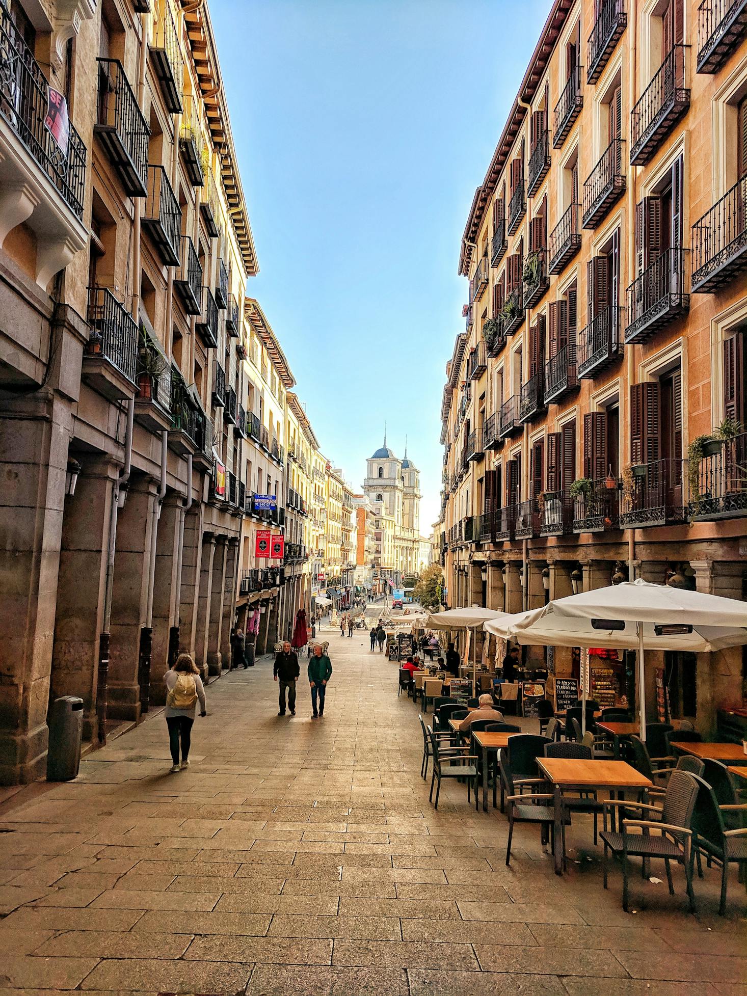 Street in Madrid, Spain