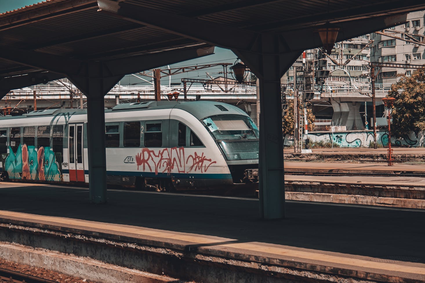 Bucharest Train Station, Romania