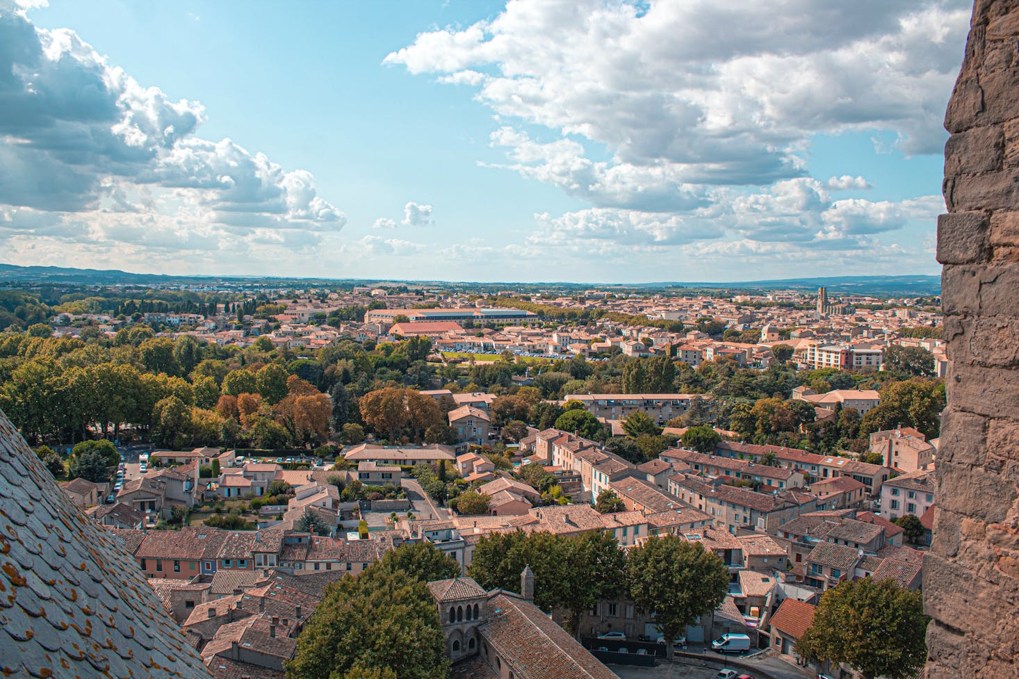 Carcassonne Train Station, France