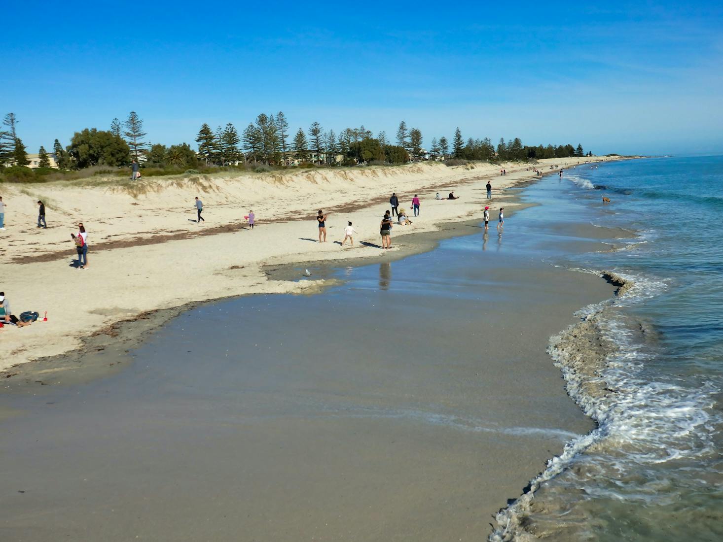 Semaphore Beach near Adelaide