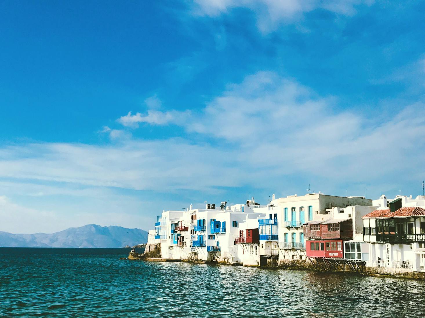 Mykonos Airport, Greece