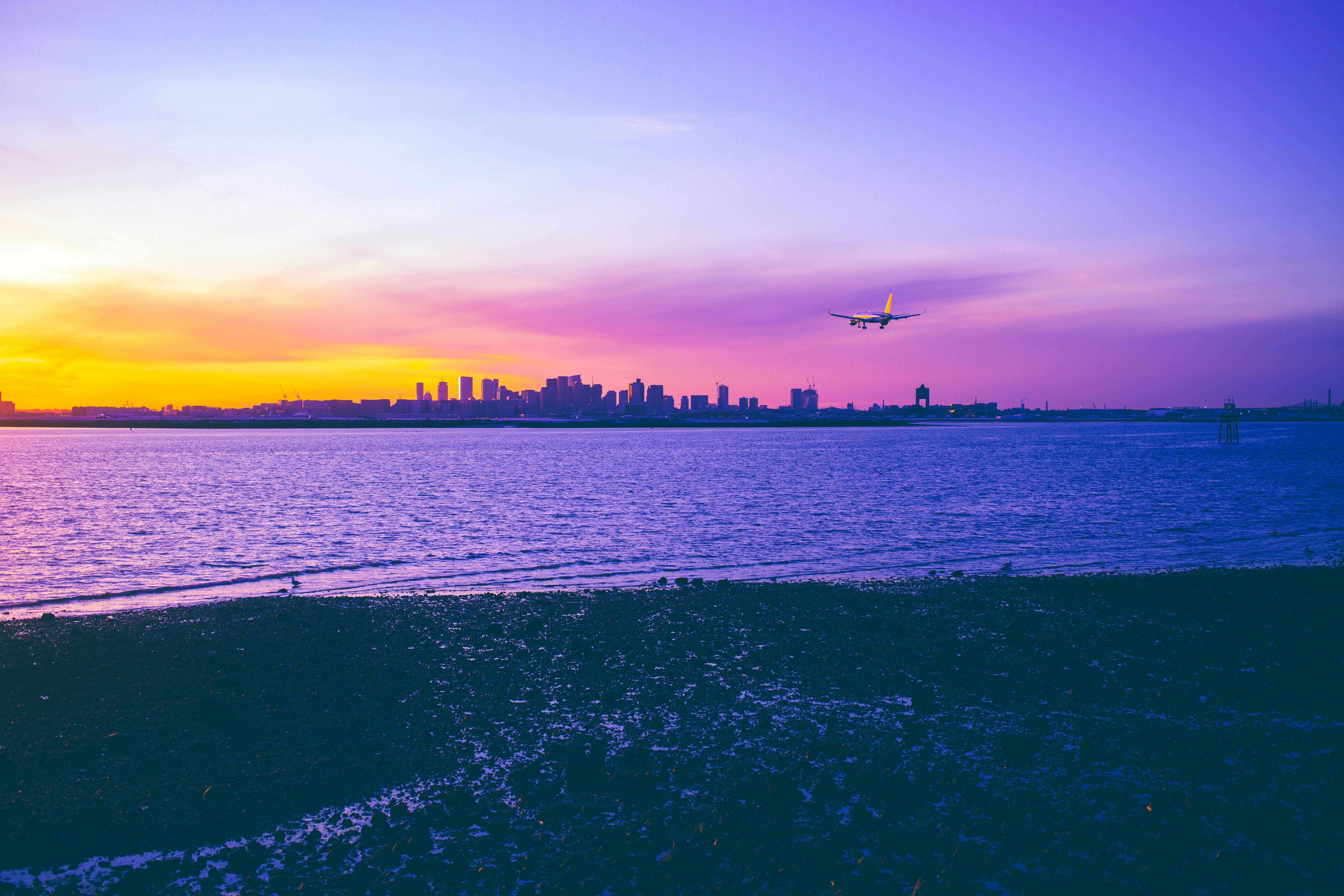 Boston Harbor Beach near Boston