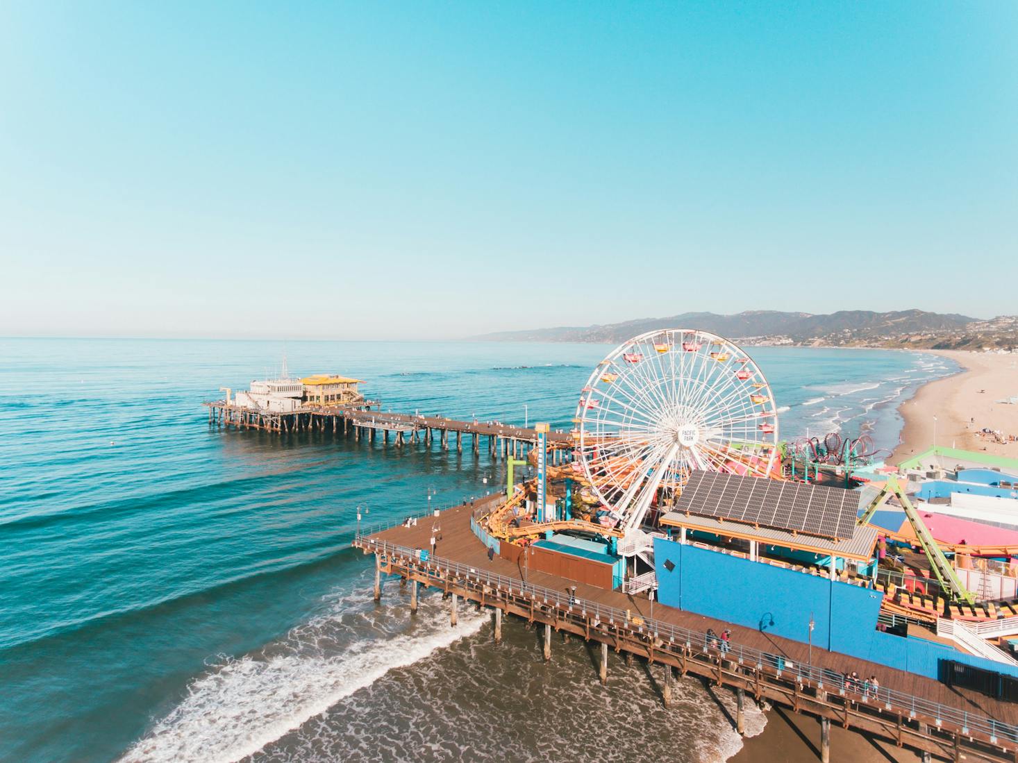 Santa Monica Pier near LA