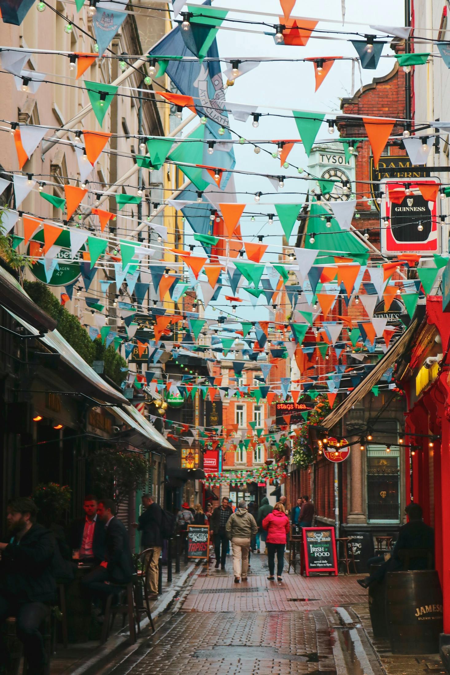 Street in Dublin, Ireland