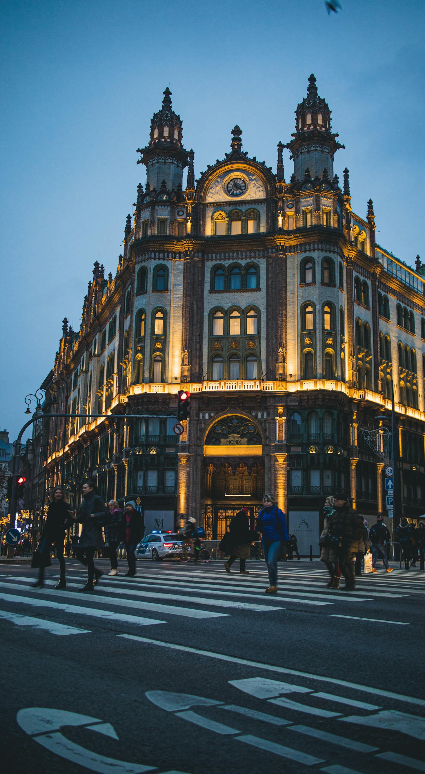 Budapest at night