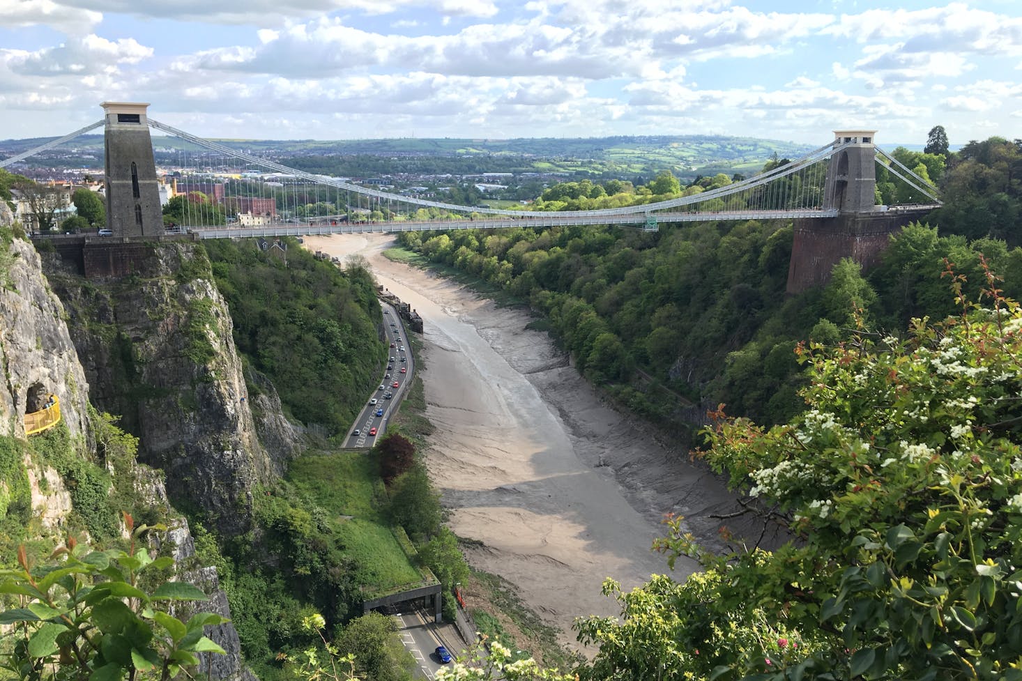 Clifton suspension bridge, Bristol, UK