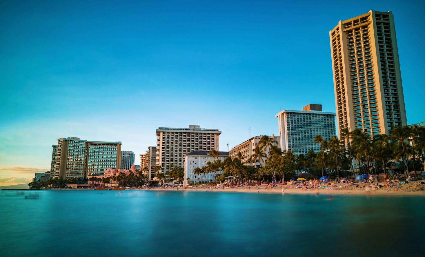 Waikiki Beach in Honolulu