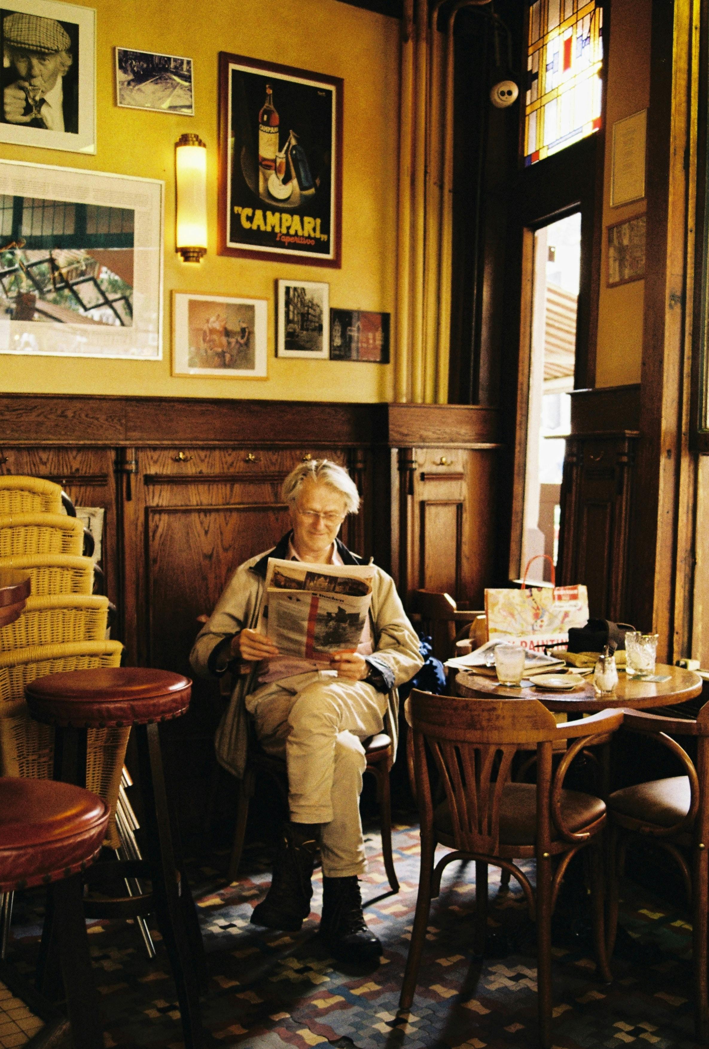 Café in Amsterdam