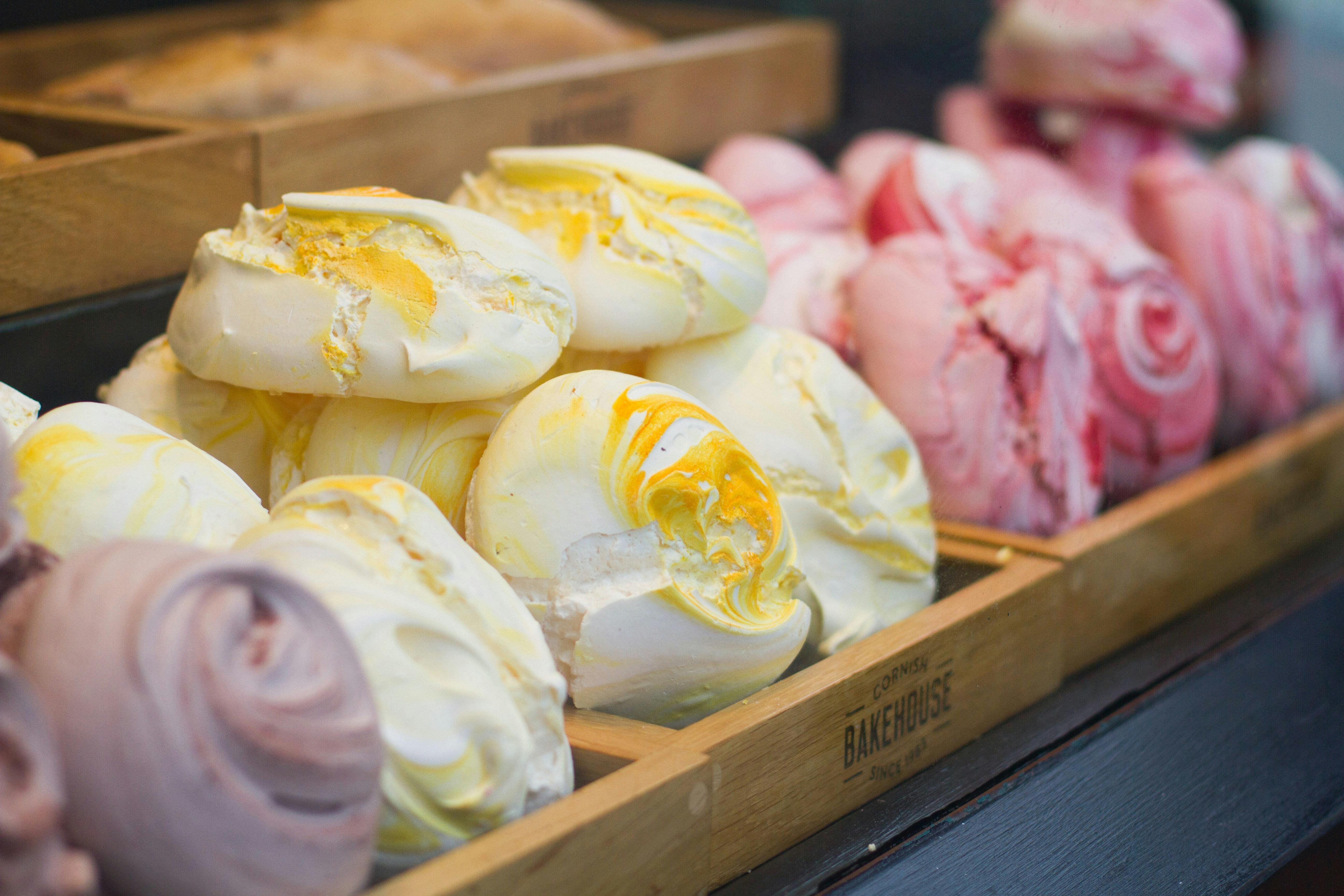 Breakfast pastries in Bath