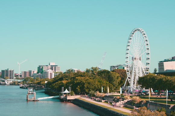 Ferris wheel in Brisbane