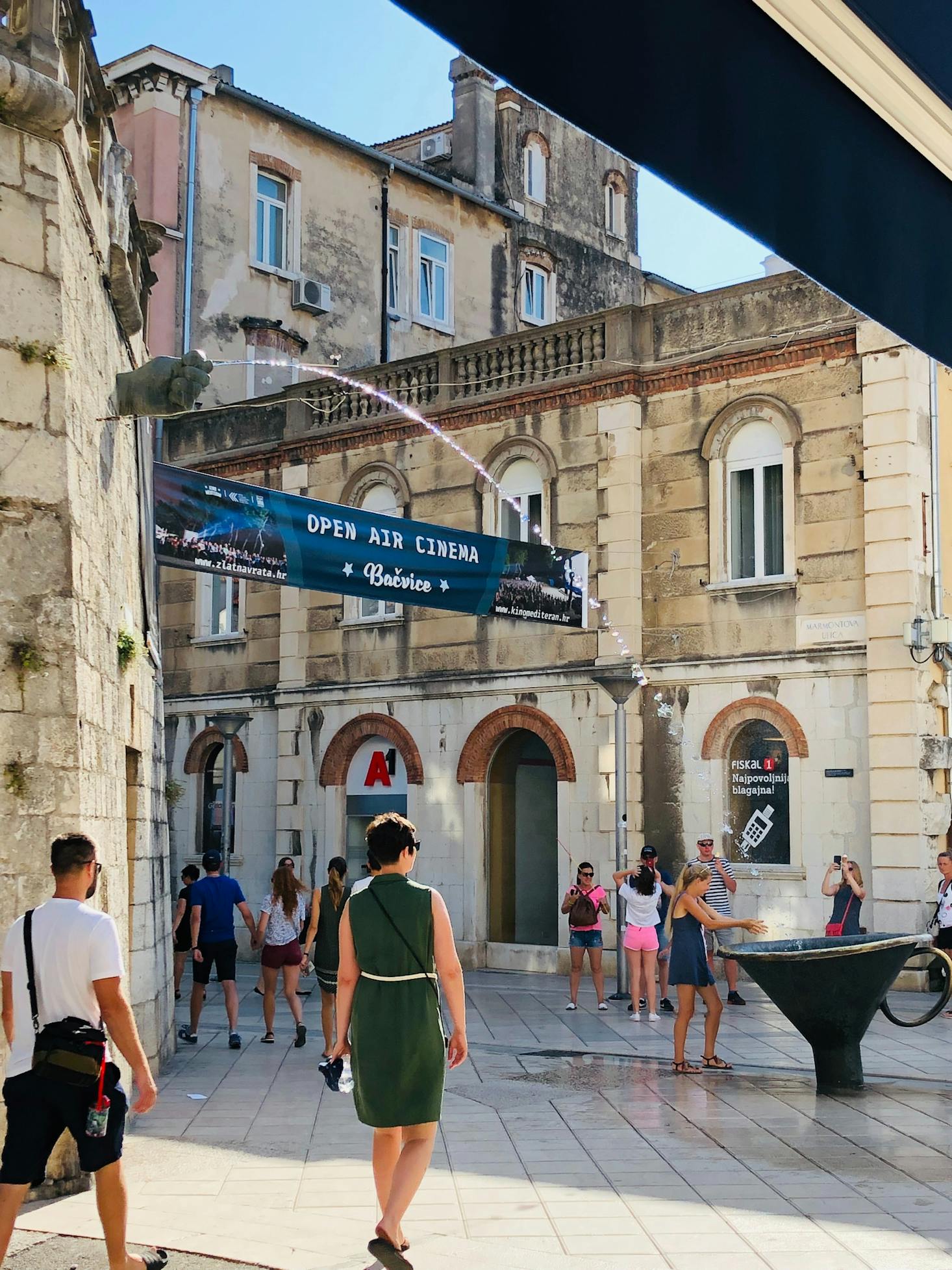 Street shopping in Split