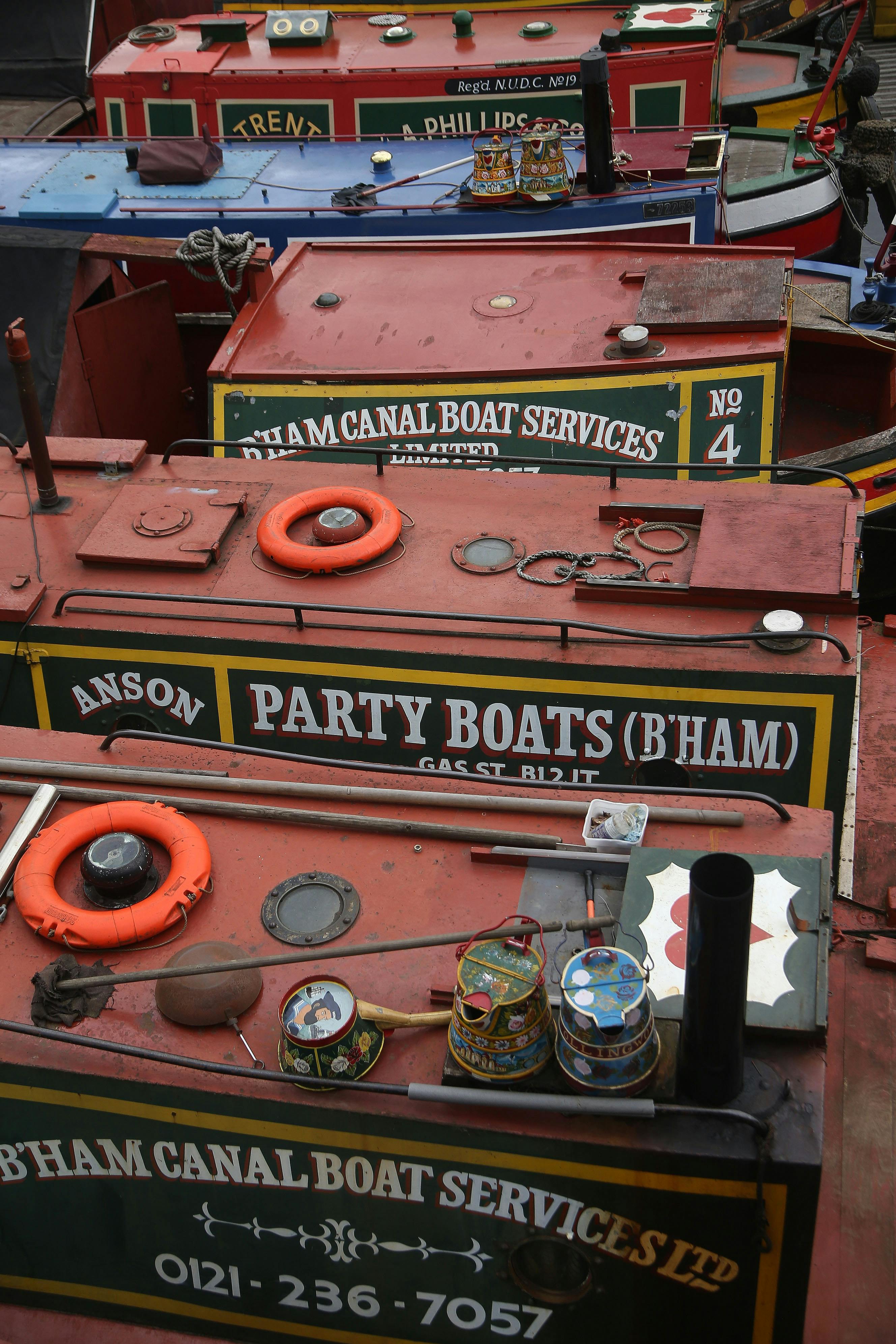 Boat travel in Birmingham