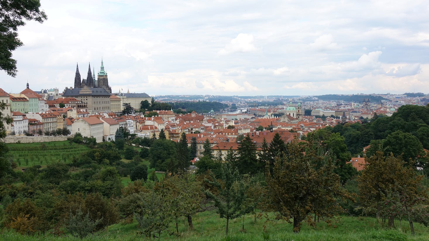 View over Prague