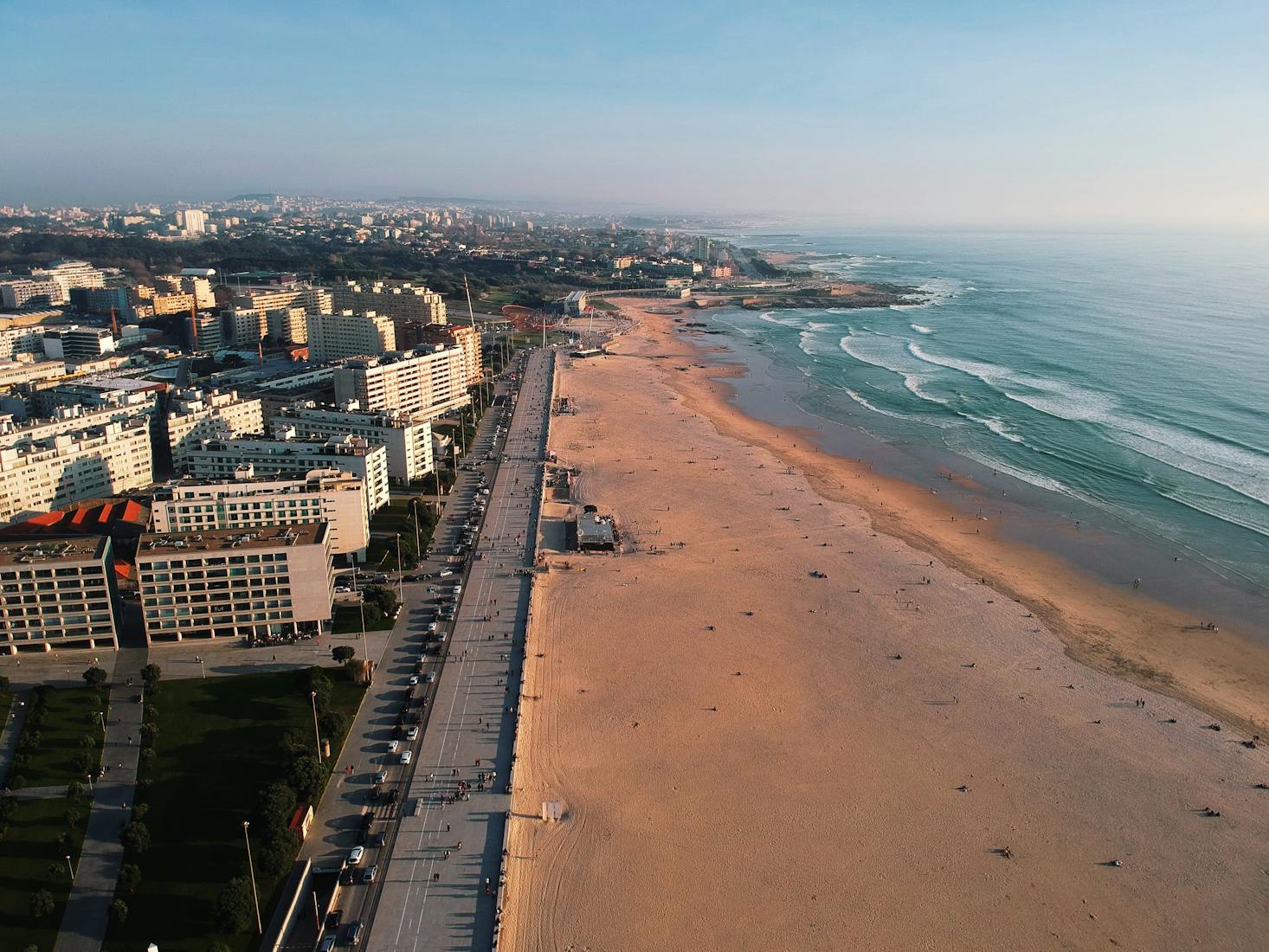 Praia de Matosinhos near Porto