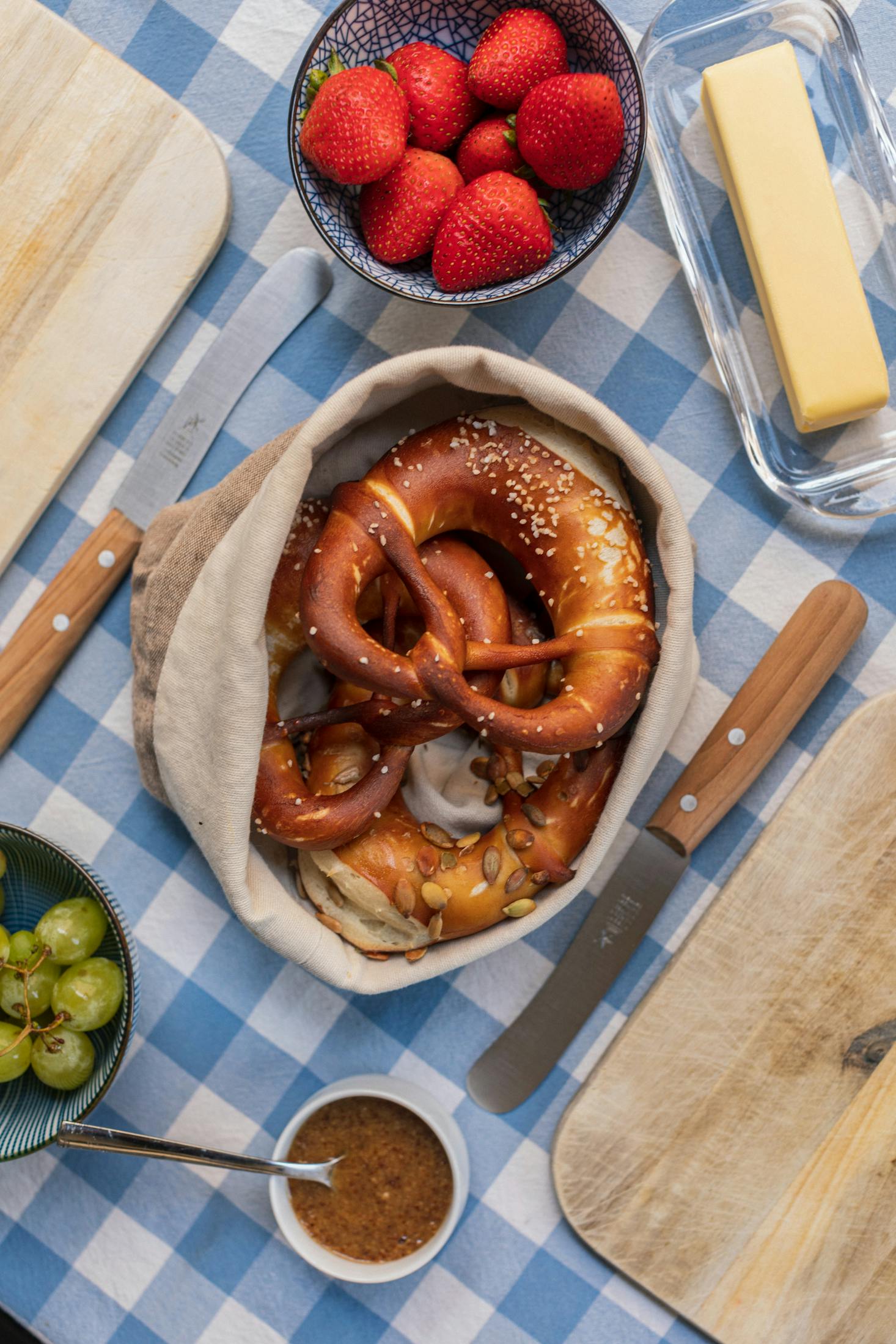 Pretzels in Strasbourg