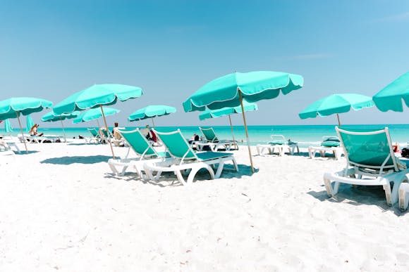 Beaches near Miami