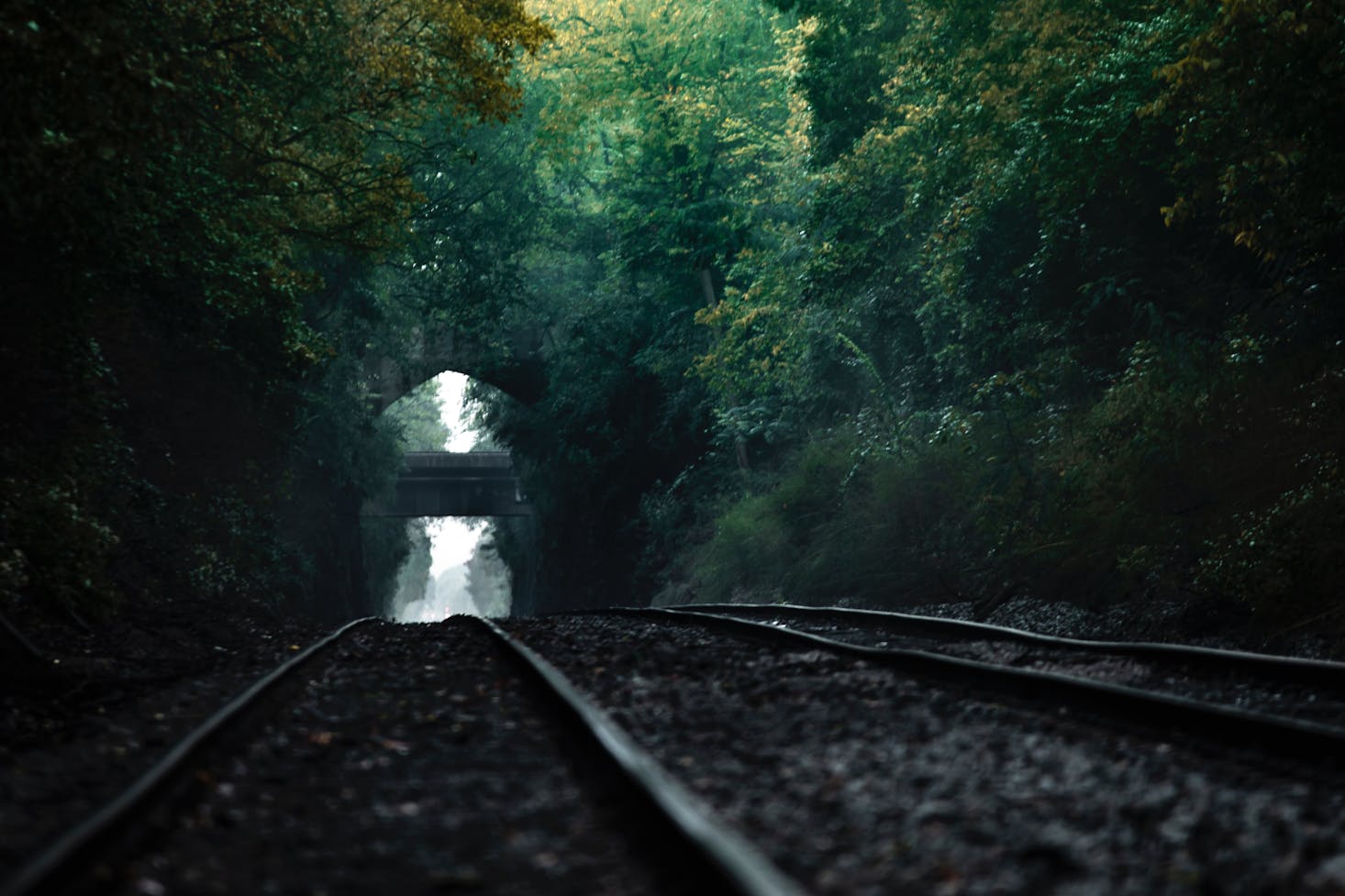 Train tracks in Nashville, Tennessee