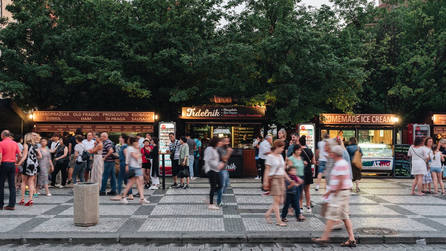 Downtown Prague