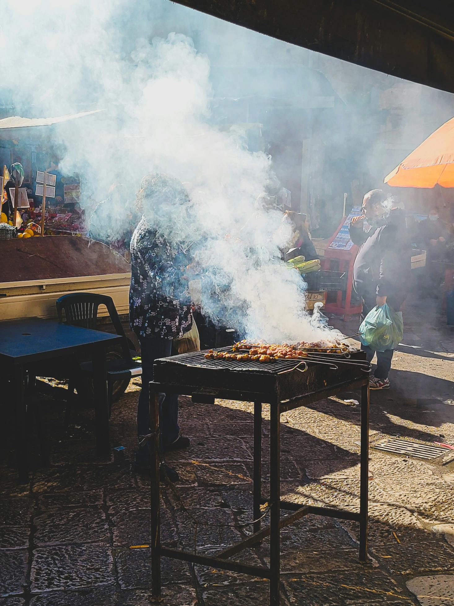 Street BBQ in Palermo