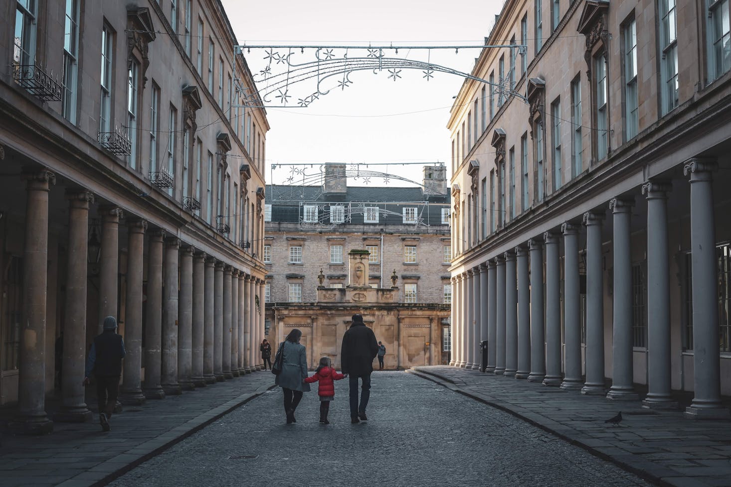 Exploring with kids in Bath, UK