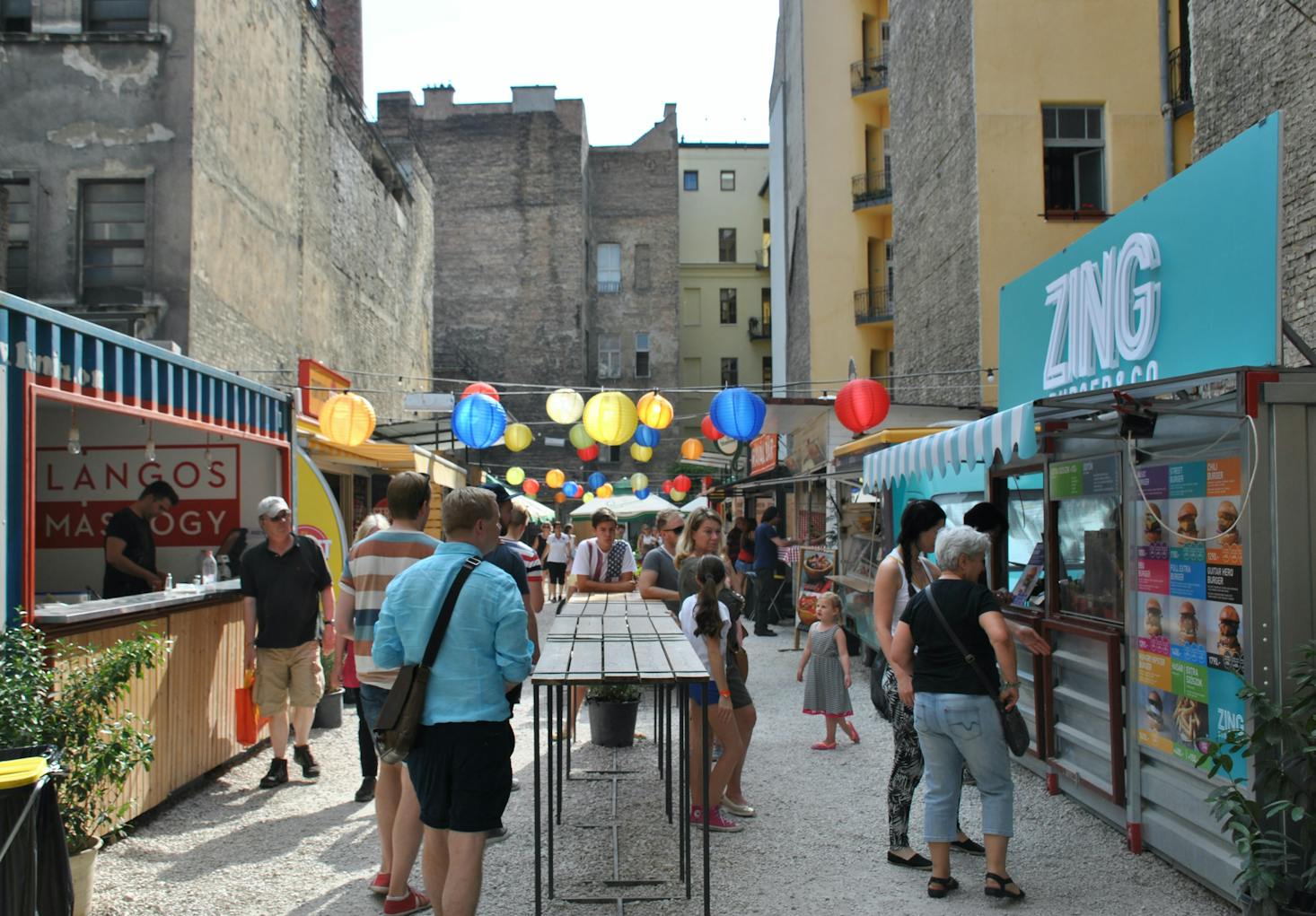Street food in Budapest