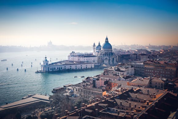 Aerial view of Venice