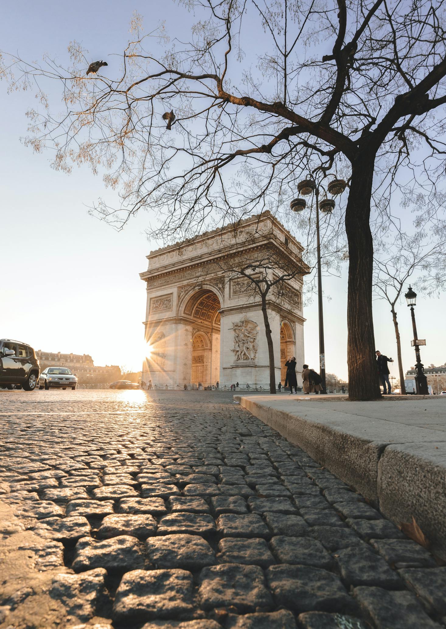 Arch de triomphe in Paris