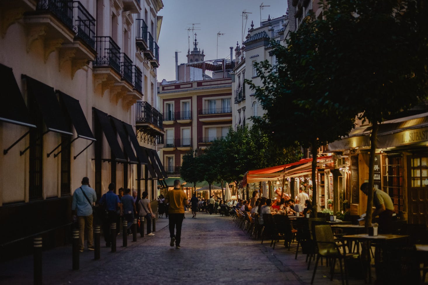 Restaurants in Seville, Spain