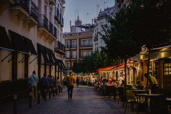Restaurants in Seville, Spain